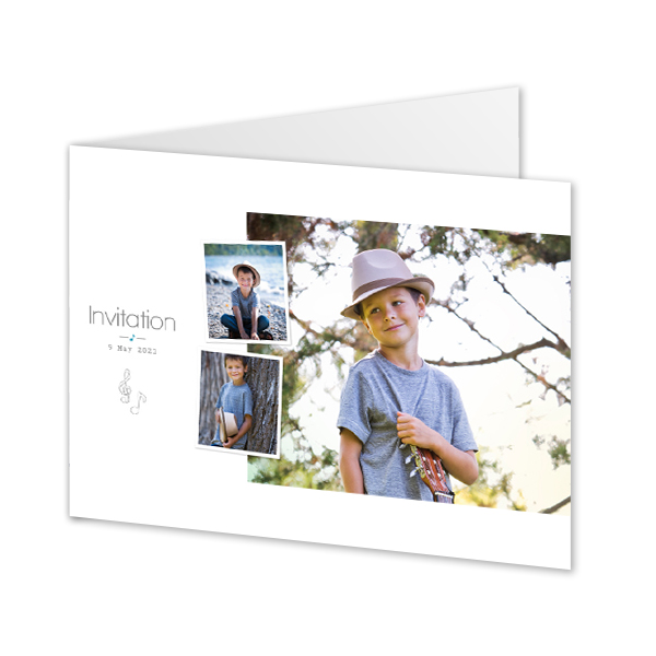 Folded Card Panoramic Landscape 19,6 x 9,3 cm Folded Card Panoramic Landscape 19,6 x 9,3 cm