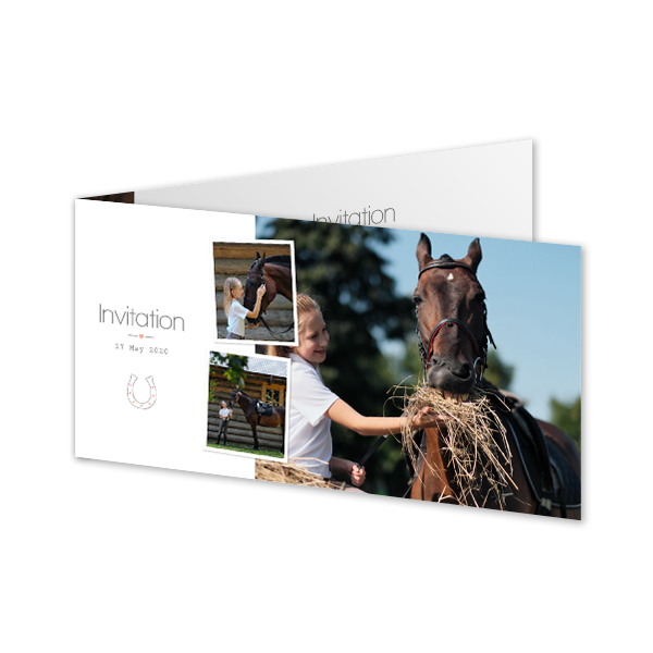 Folded Card Panoramic Landscape 19,6 x 9,3 cm Folded Card Panoramic Landscape 19,6 x 9,3 cm