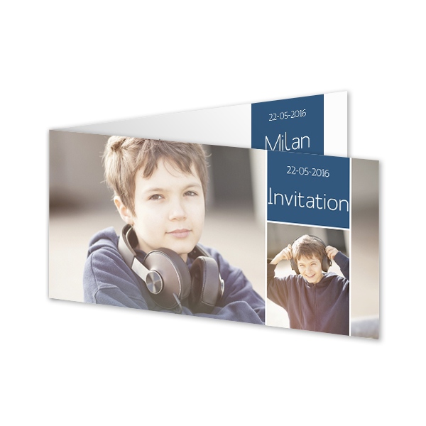 Foldede Fotokort Pano Landskab 19,6 x 9,3 cm