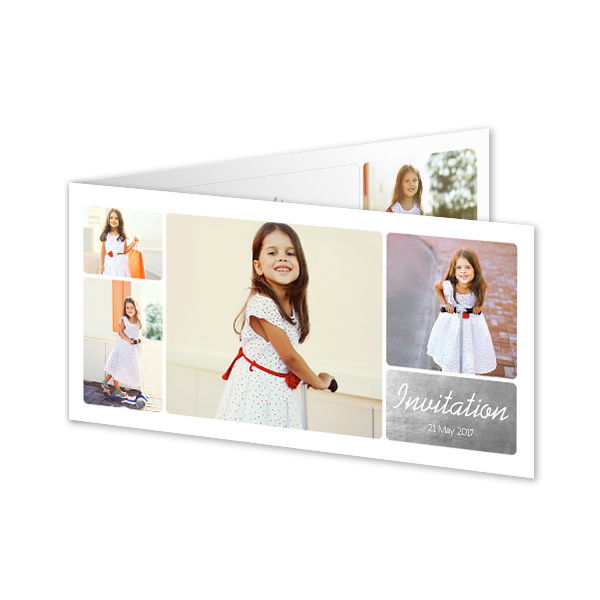 Folded Card Panoramic Landscape 19,6 x 9,3 cm