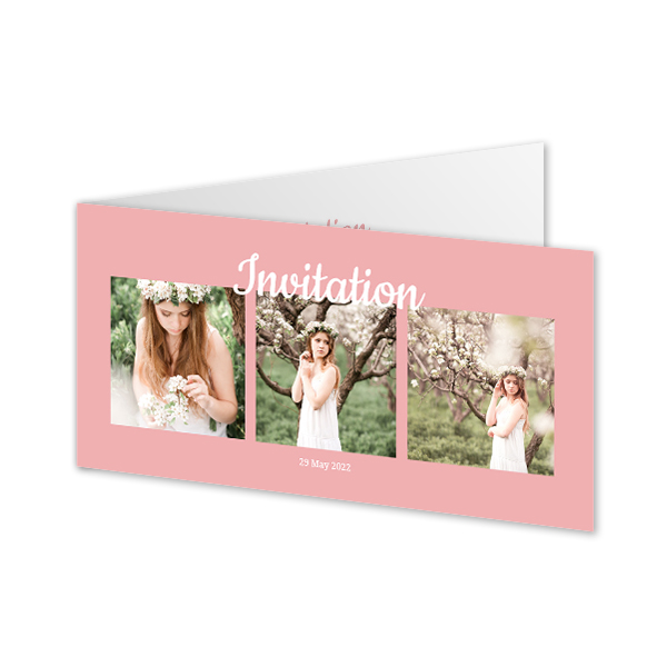 Foldede Fotokort Pano Landskab 19,6 x 9,3 cm