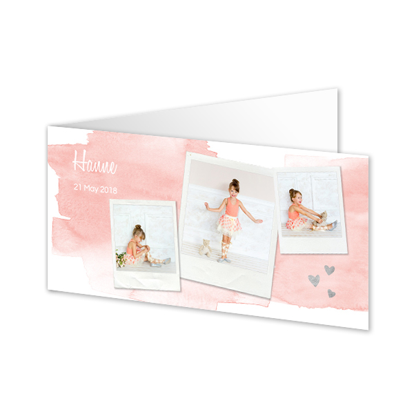 Foldede Fotokort Pano Landskab 19,6 x 9,3 cm