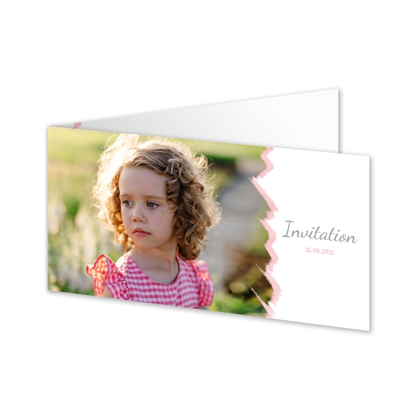 Foldede Fotokort Pano Landskab 19,6 x 9,3 cm