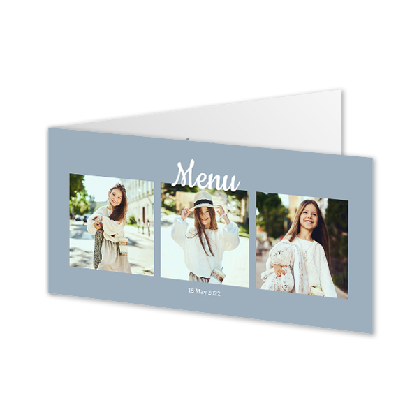 Folded Card Panoramic Landscape 19,6 x 9,3 cm Folded Card Panoramic Landscape 19,6 x 9,3 cm