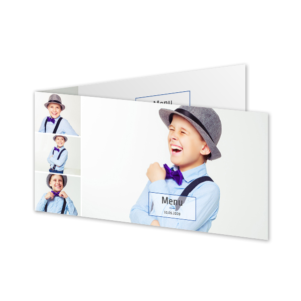 Foldede Fotokort Pano Landskab 19,6 x 9,3 cm