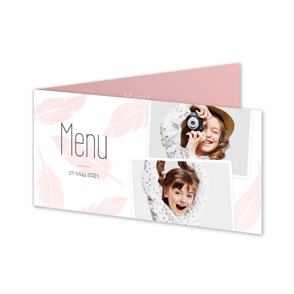 Folded Card Panoramic Landscape 19,6 x 9,3 cm