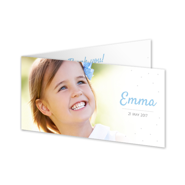 Folded Card Panoramic Landscape 19,6 x 9,3 cm