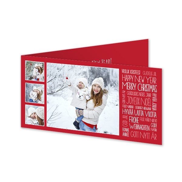 Doble Fotokort Pano Liggende 19,6 x 9,3 cm