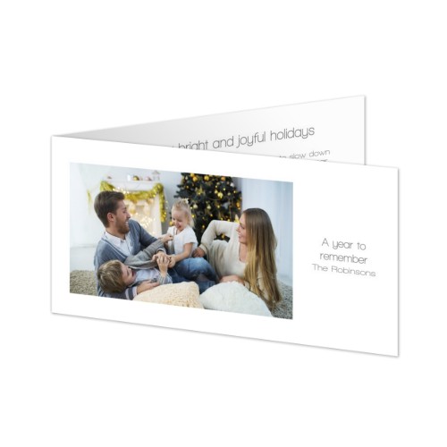 Folded Card Panoramic Landscape 19,6 x 9,3 cm Folded Card Panoramic Landscape 19,6 x 9,3 cm