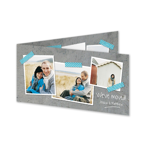 Foldede Fotokort Pano Landskab 19,6 x 9,3 cm