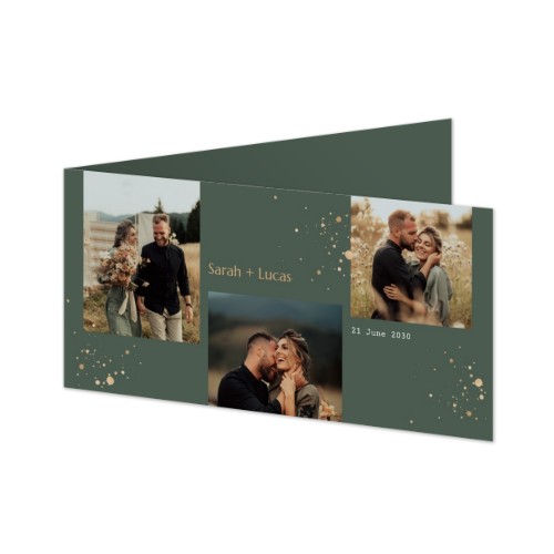 Folded Card Panoramic Landscape 19,6 x 9,3 cm Folded Card Panoramic Landscape 19,6 x 9,3 cm