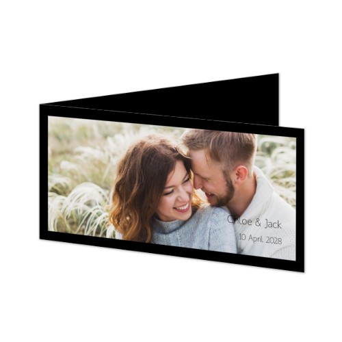 Folded Card Panoramic Landscape 19,6 x 9,3 cm Folded Card Panoramic Landscape 19,6 x 9,3 cm