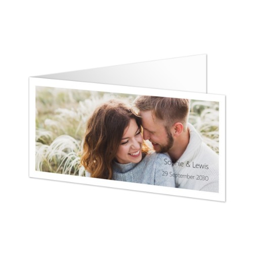 Folded Card Panoramic Landscape 19,6 x 9,3 cm Folded Card Panoramic Landscape 19,6 x 9,3 cm