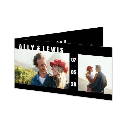 Faire-part 2 volets Pano paysage 19,6 x 9,3 cm Faire-part 2 volets Pano paysage 19,6 x 9,3 cm