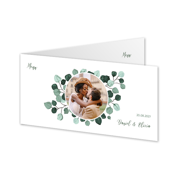 Falt-Grusskarte Pano Querformat 19,6 x 9,3 cm