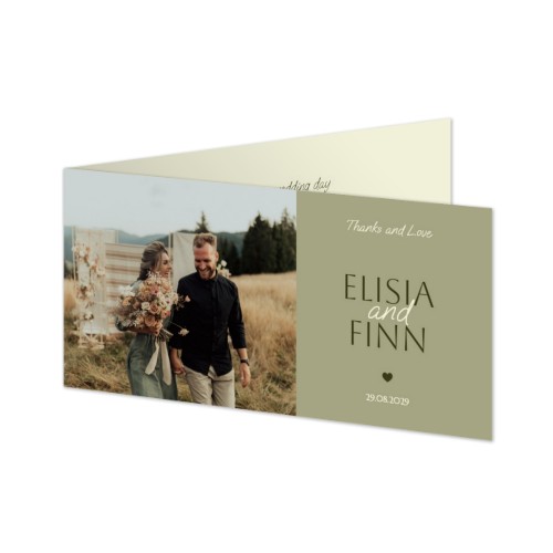 Folded Card Panoramic Landscape 19,6 x 9,3 cm Folded Card Panoramic Landscape 19,6 x 9,3 cm
