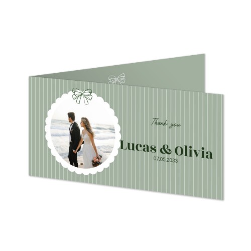 Folded Card Panoramic Landscape 19,6 x 9,3 cm Folded Card Panoramic Landscape 19,6 x 9,3 cm