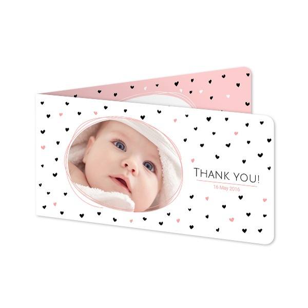 Doble Fotokort Pano liggende runde hjørner 19,6 x 9,3 cm