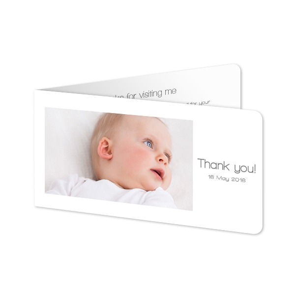Folded Card Panoramic landscape rounded corners 19,6 x 9,3 cm Folded Card Panoramic landscape rounded corners 19,6 x 9,3 cm