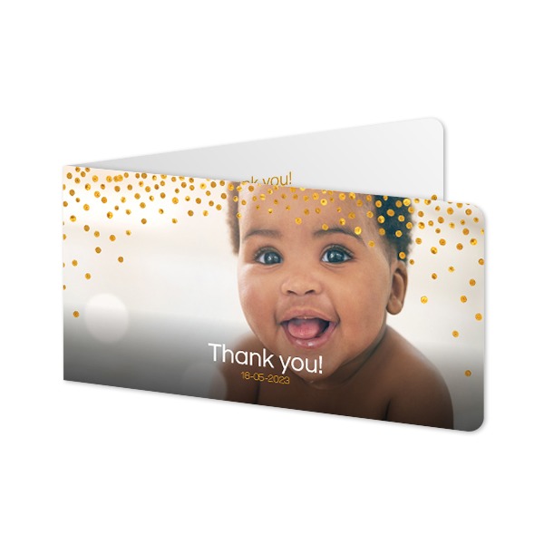 Folded Card Panoramic landscape rounded corners 19,6 x 9,3 cm Folded Card Panoramic landscape rounded corners 19,6 x 9,3 cm