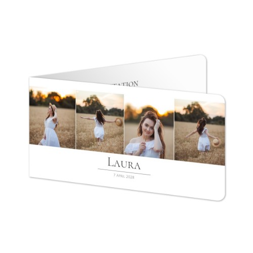 Vikta Fotokort Pano Liggande rundade hörn 19,6 x 9,3 cm