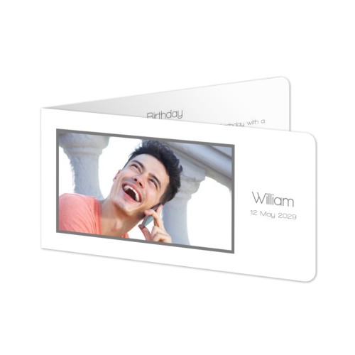 Faire-part 2 volets Pano paysage coins arrondis 19,6 x 9,3 cm Faire-part 2 volets Pano paysage coins arrondis 19,6 x 9,3 cm