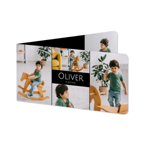 Taitekortit Pano Vaaka pyöristetyillä kulmilla 19,6 x 9,3 cm