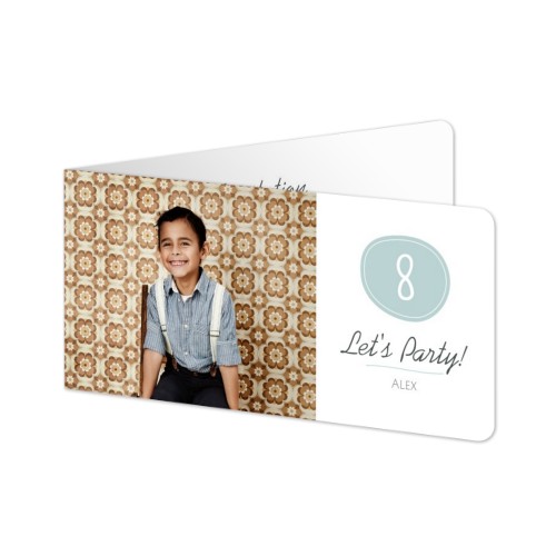 Falt-Grusskarte Pano Querformat mit abgerundeten Ecken 19,6 x 9,3 cm