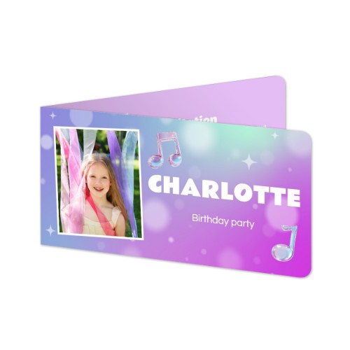 Holographic Music Notes