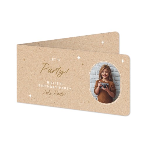 Falt-Grusskarte Pano Querformat mit abgerundeten Ecken 19,6 x 9,3 cm