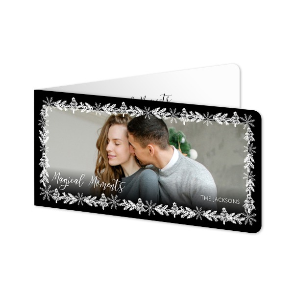 Vikta Fotokort Pano Liggande rundade hörn 19,6 x 9,3 cm