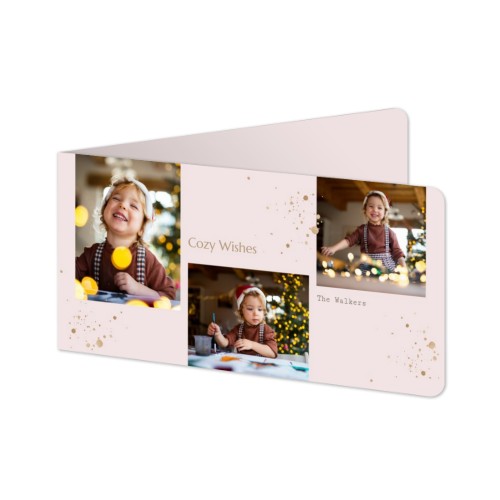 Gevouwen Kaart Panorama liggend met ronde hoeken 19,6 x 9,3 cm Gevouwen Kaart Panorama liggend met ronde hoeken 19,6 x 9,3 cm