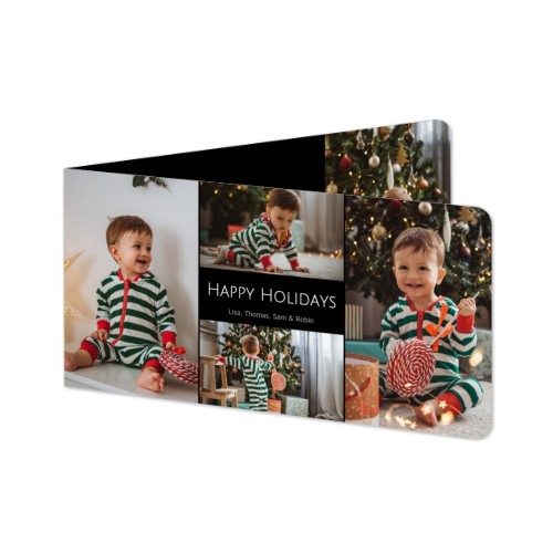 Folded Card Panoramic landscape rounded corners 19,6 x 9,3 cm Folded Card Panoramic landscape rounded corners 19,6 x 9,3 cm