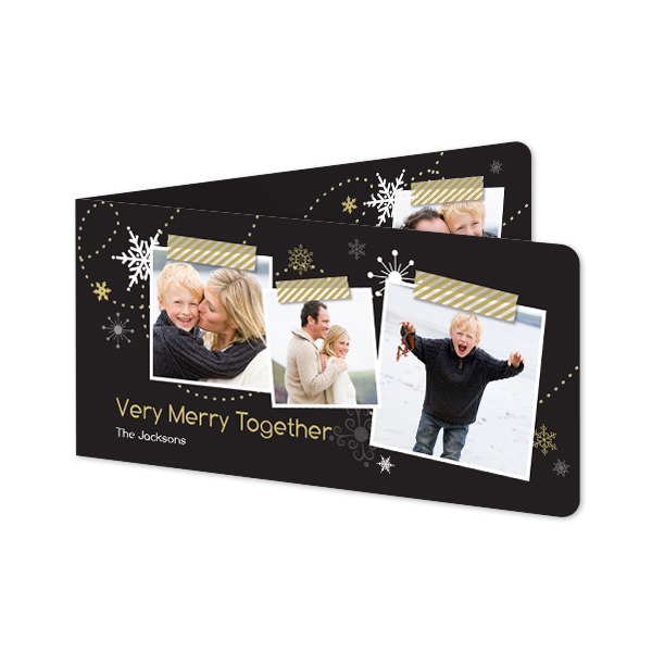 Gevouwen wenskaart pano liggend met ronde hoeken 19,6 x 9,3 cm Gevouwen wenskaart pano liggend met ronde hoeken 19,6 x 9,3 cm