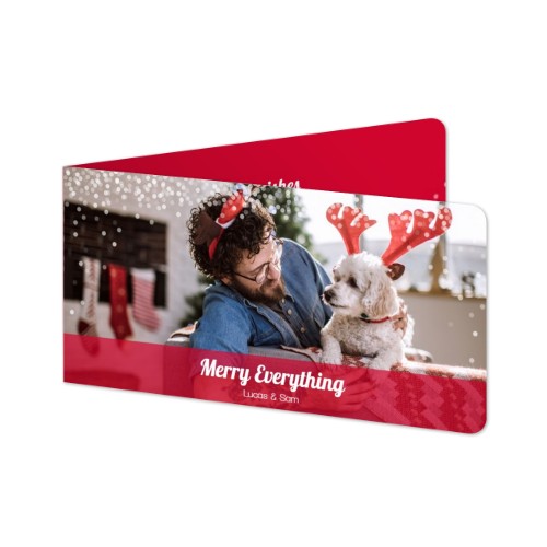 Vikta Fotokort Pano Liggande rundade hörn 19,6 x 9,3 cm