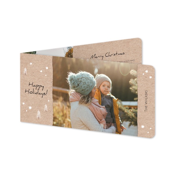 Faire-part 2 volets Pano paysage coins arrondis 19,6 x 9,3 cm Faire-part 2 volets Pano paysage coins arrondis 19,6 x 9,3 cm