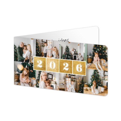 Folded Card Panoramic landscape rounded corners 19,6 x 9,3 cm Folded Card Panoramic landscape rounded corners 19,6 x 9,3 cm