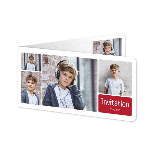 Gevouwen wenskaart pano liggend met ronde hoeken 19,6 x 9,3 cm Gevouwen wenskaart pano liggend met ronde hoeken 19,6 x 9,3 cm