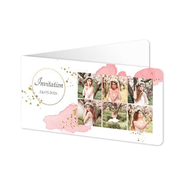 Watercolor Golden Circle Watercolor Golden Circle