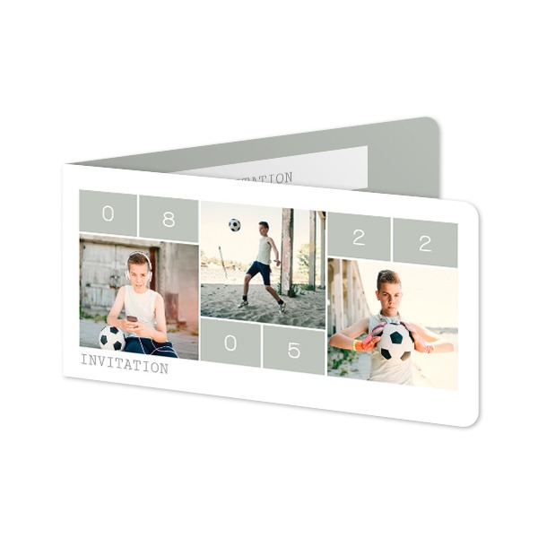 Folded Card Panoramic landscape rounded corners 19,6 x 9,3 cm Folded Card Panoramic landscape rounded corners 19,6 x 9,3 cm