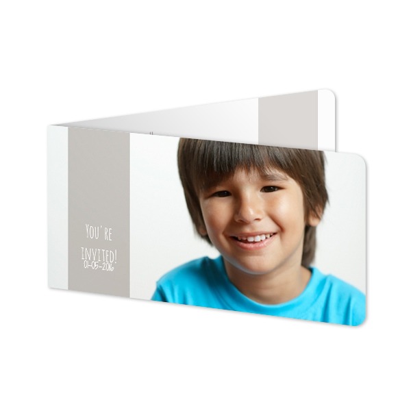 Folded Card Panoramic landscape rounded corners 19,6 x 9,3 cm Folded Card Panoramic landscape rounded corners 19,6 x 9,3 cm