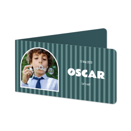 Falt-Grusskarte Pano Querformat mit abgerundeten Ecken 19,6 x 9,3 cm