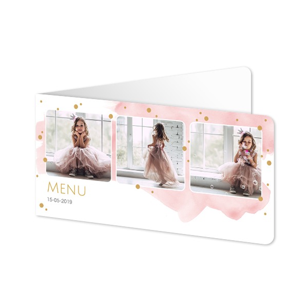 Falt-Grusskarte Pano Querformat mit abgerundeten Ecken 19,6 x 9,3 cm