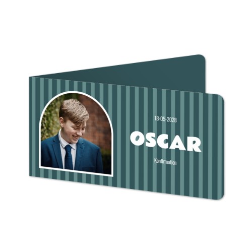 Foldede Fotokort Pano liggende runde hjørner 19,6 x 9,3 cm