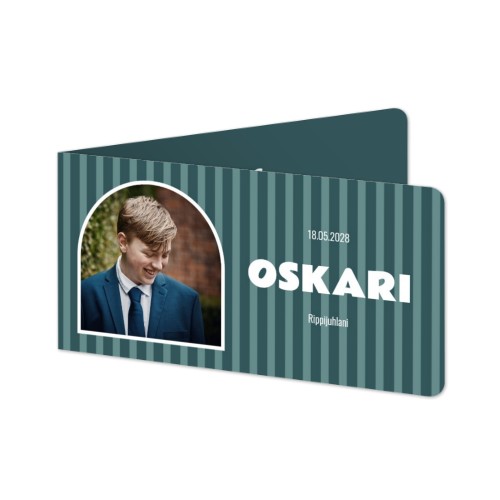 Taitekortit Pano Vaaka pyöristetyillä kulmilla 19,6 x 9,3 cm