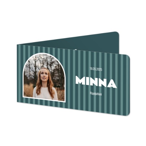 Taitekortit Pano Vaaka pyöristetyillä kulmilla 19,6 x 9,3 cm