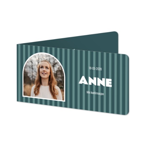 Doble Fotokort Pano liggende runde hjørner 19,6 x 9,3 cm