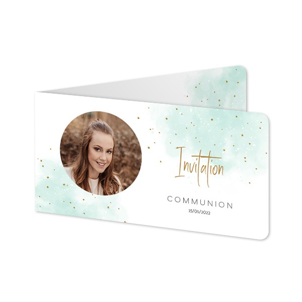 Folded Card Panoramic landscape rounded corners 19,6 x 9,3 cm Folded Card Panoramic landscape rounded corners 19,6 x 9,3 cm