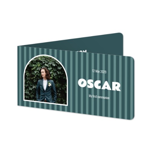 Folded Card Panoramic landscape rounded corners 19,6 x 9,3 cm Folded Card Panoramic landscape rounded corners 19,6 x 9,3 cm