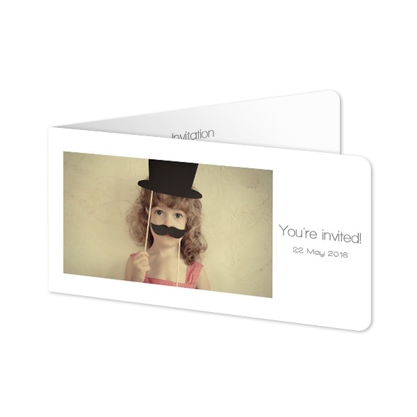 Vikta Fotokort Pano Liggande rundade hörn 19,6 x 9,3 cm